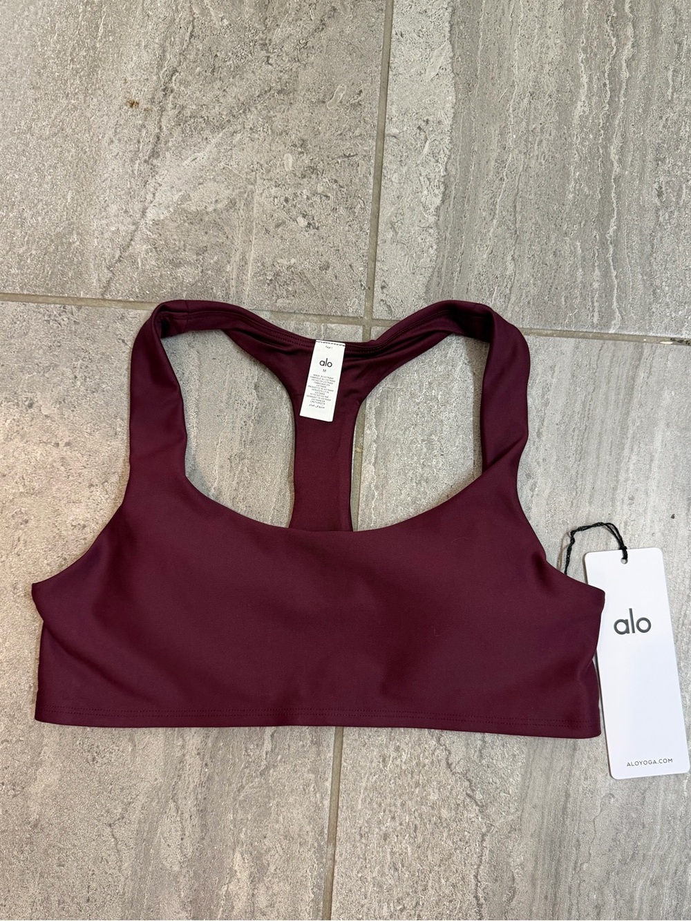 NWT Alo Airlift Advantage Racerback Bra